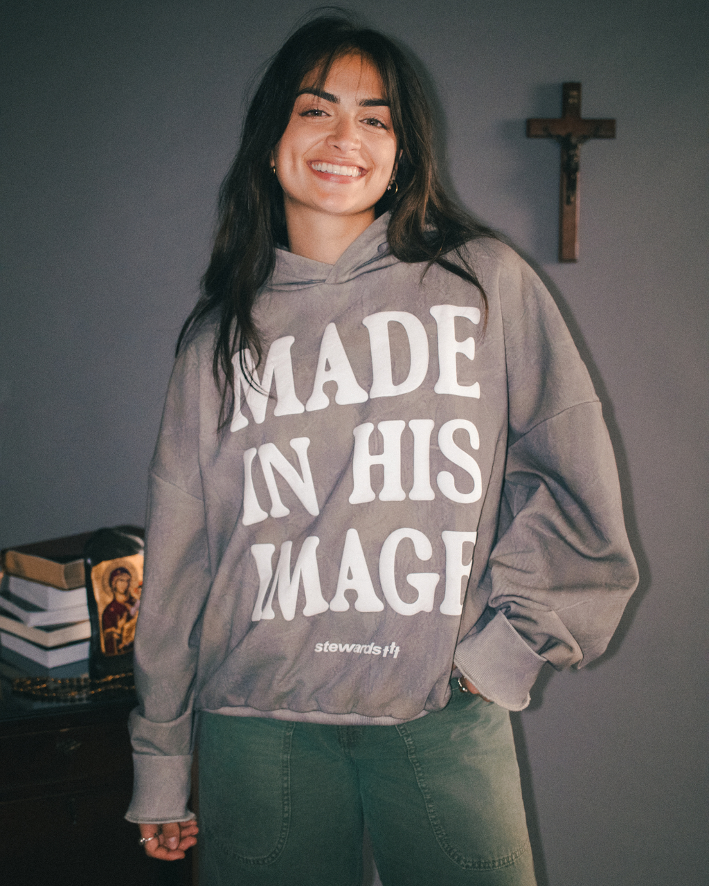 MADE IN HIS IMAGE Hoodie