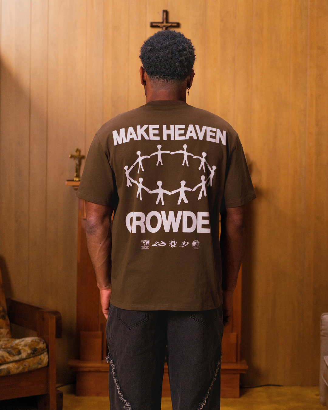 MAKE HEAVEN CROWDED Tee